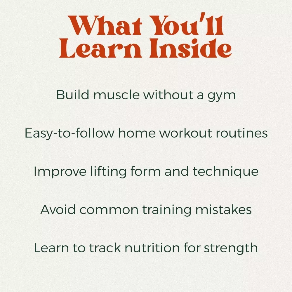 Build Muscle, Burn Fat, and Master Weight Lifting Without the Gym - Home Weight Lifting Routine eBook