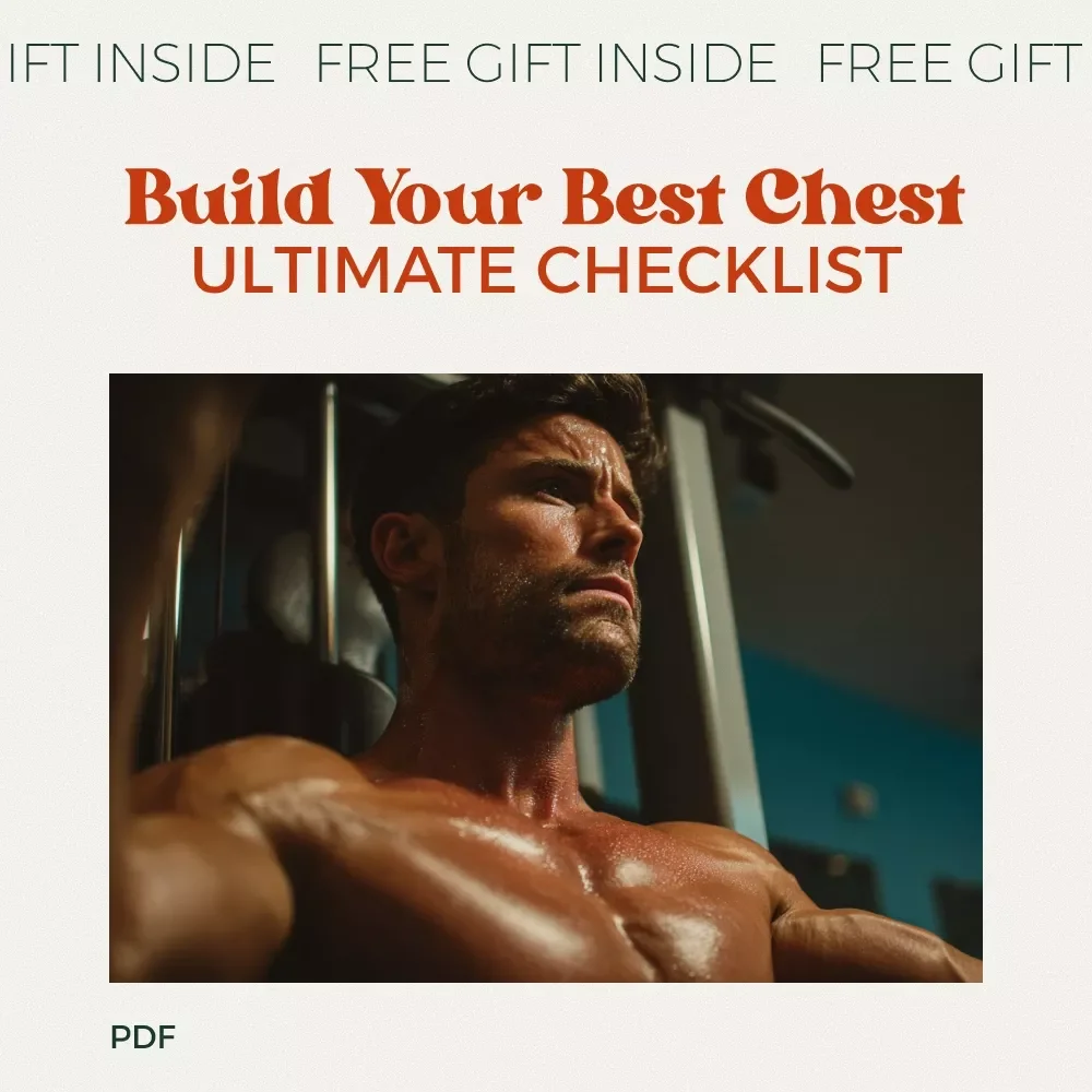 Build Your Best Chest Checklist – Ultimate Chest Workouts Routine Guide, eBook & Digital Checklist for Strength, Muscle Growth, and Posture