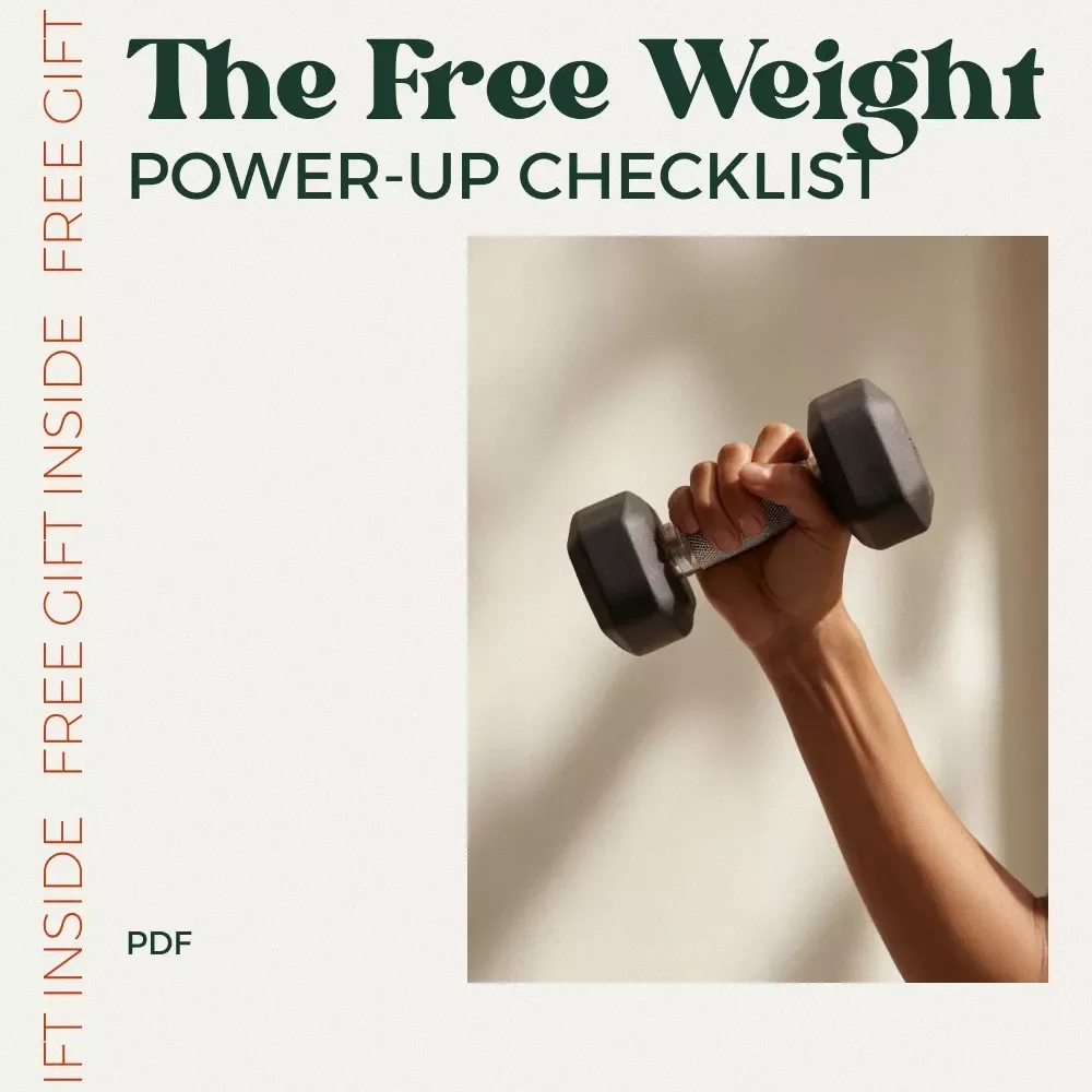 The Free Weight Power-Up Checklist: Your Ultimate Guide to Building Strength with Free Weights