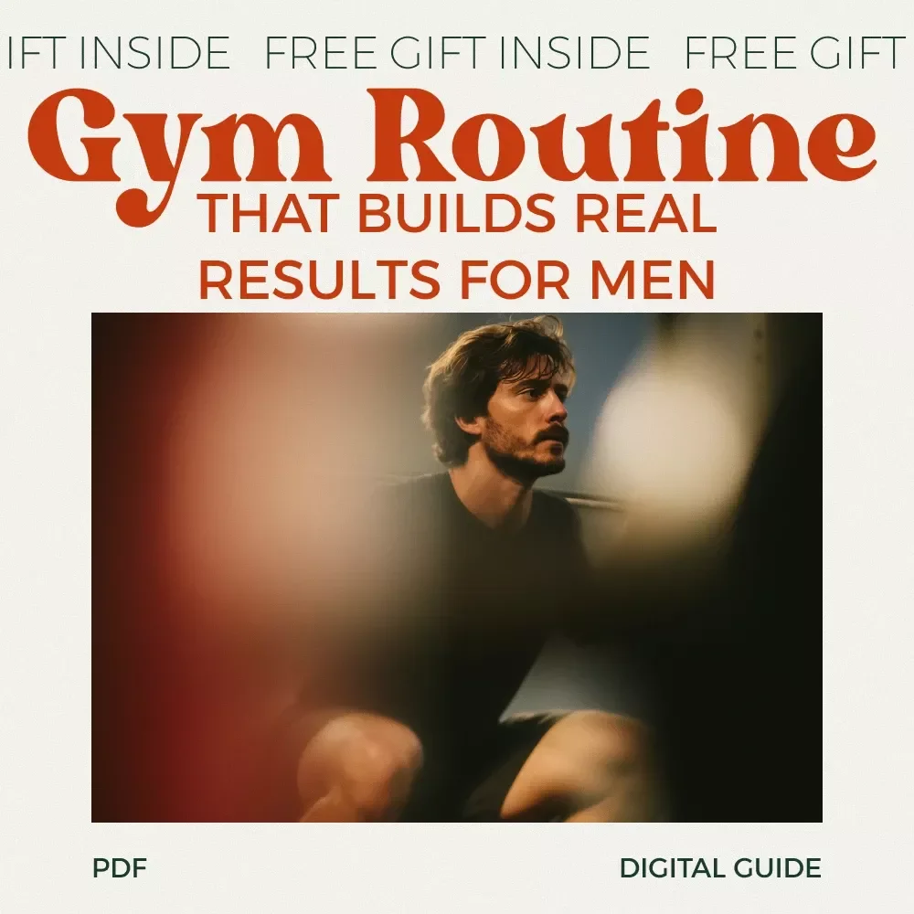 A Simple Gym Routine That Builds Real Results for Men | Gym Routine for Men, Fitness Guide, Muscle and Fat Loss Plan