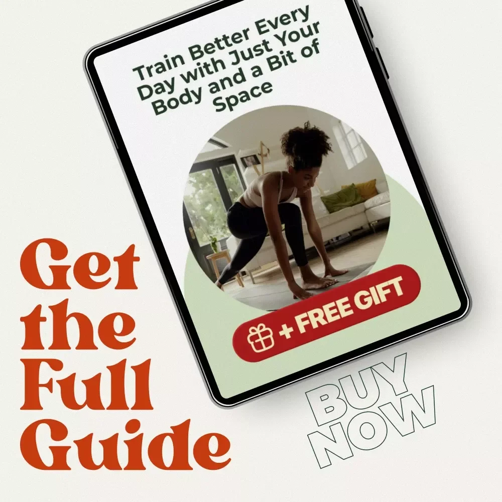 Train Better Every Day with Just Your Body and a Bit of Space | Daily Workout Routine at Home Guide | Simple Bodyweight Fitness Plan for Busy People