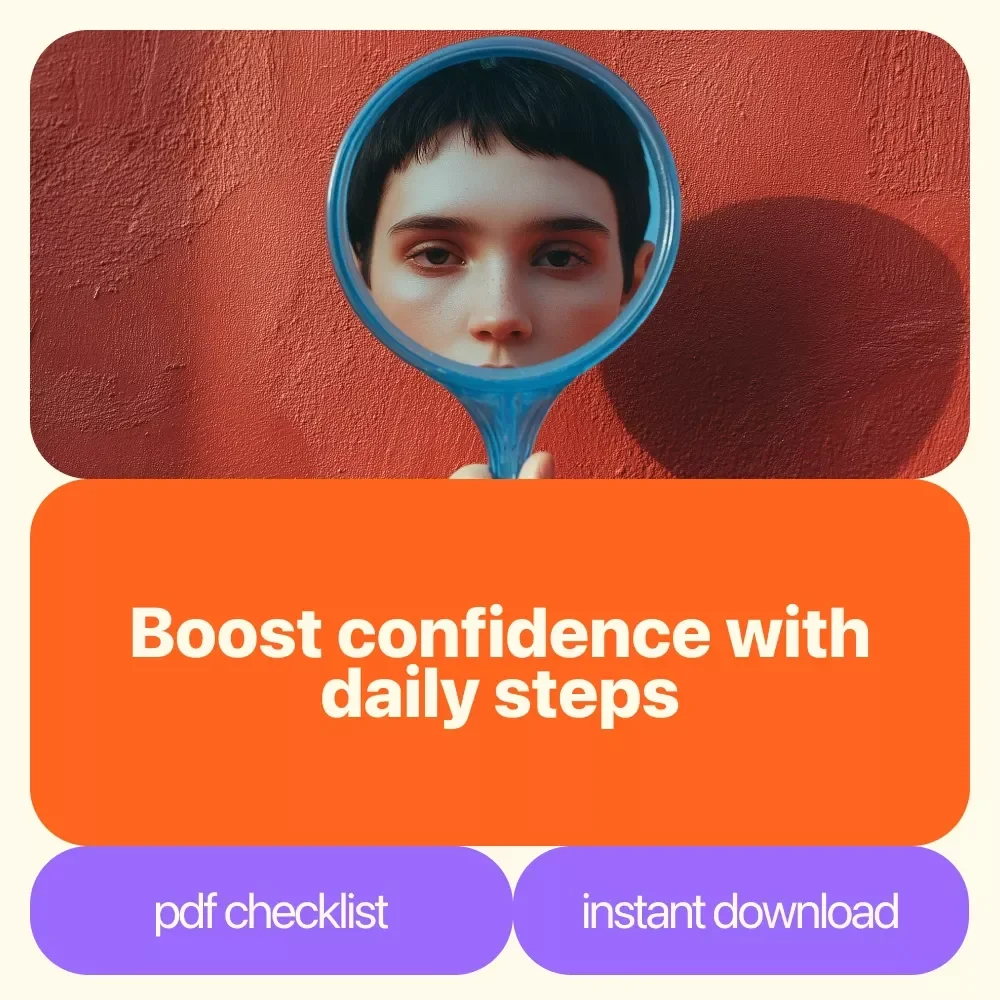 The Self-Esteem Power-Up Checklist: Your 10 Steps to Rise from Within - How to Improve Your Self-Esteem Naturally Digital Download
