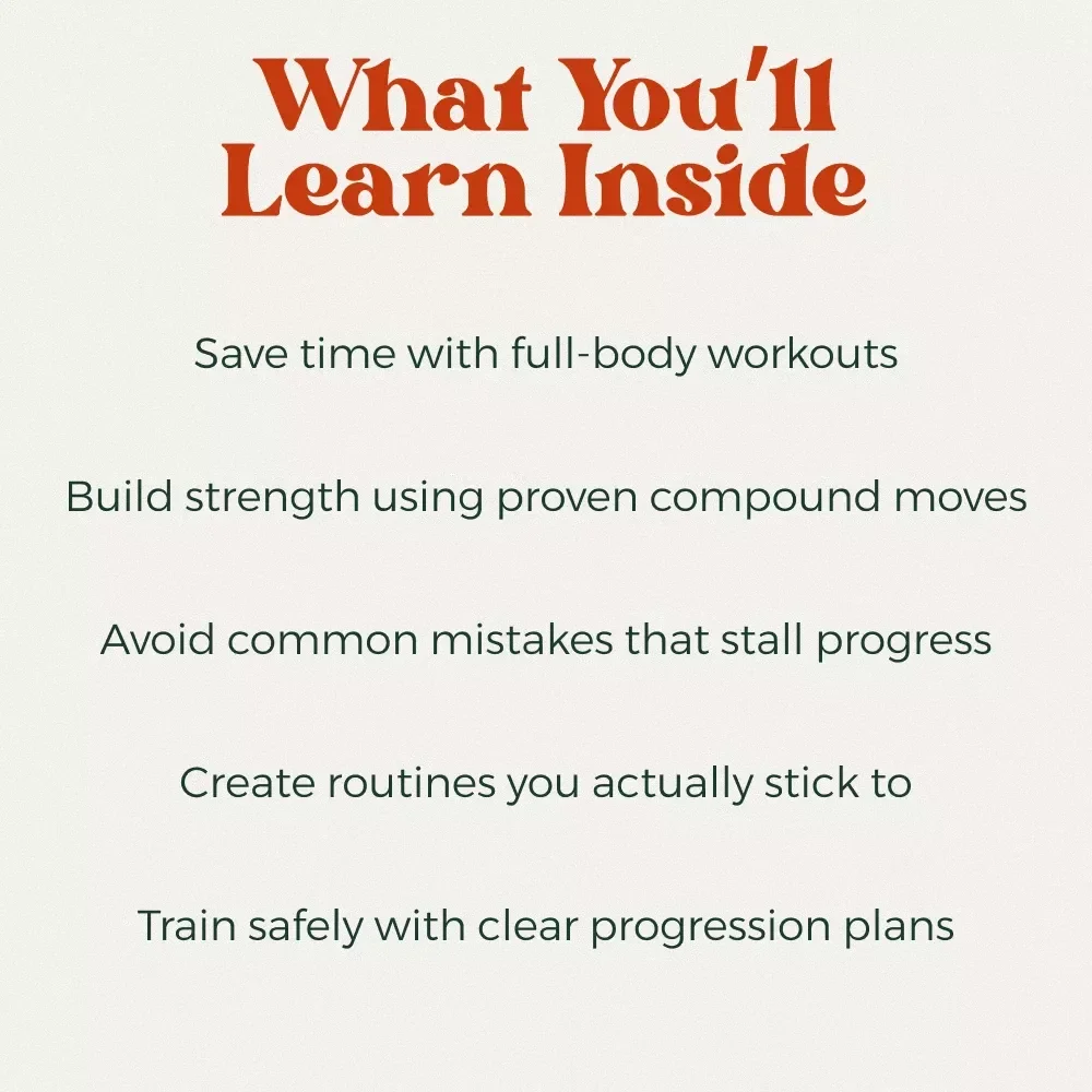 Master the Compound Workout Routine for Real Results | Smart Strength Training Guide | Full-Body Fitness Plan for Busy People
