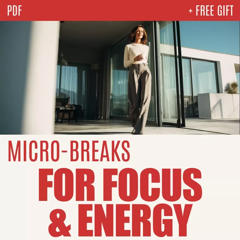 Micro-Movement Mastery: Your Quick-Action Checklist – Digital Checklist for Quick Walks, Simple Movement Ideas, and Easy Micro-Breaks for Focus & Energy