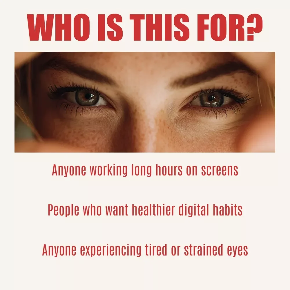 Your Ultimate Eye Care & Wellness Checklist: Simple Steps to Beat Digital Eye Strain | Eye Exercises to Reduce Digital Eye Strain | Digital Eye Health Checklist