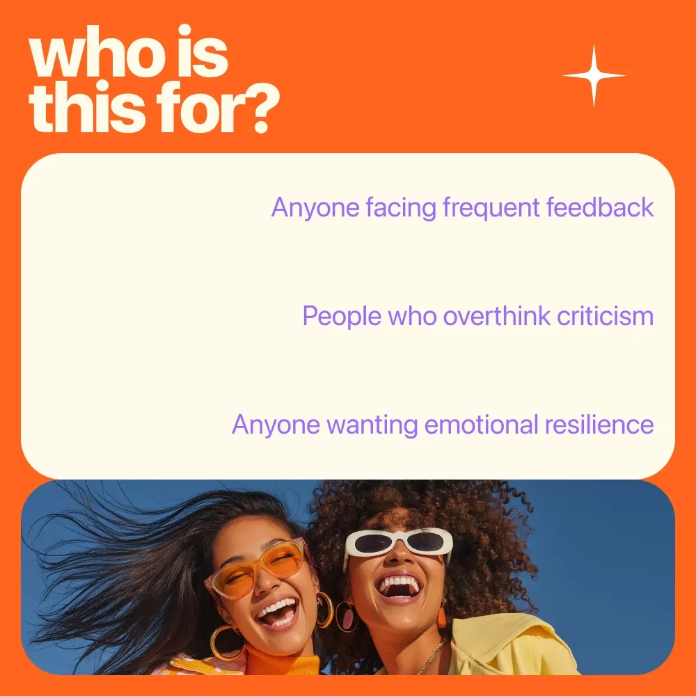 The Confidence Shield Toolkit: Your Action Plan for Thriving Through Criticism | Practical Checklist for How to Handle Criticism Without Losing Confidence