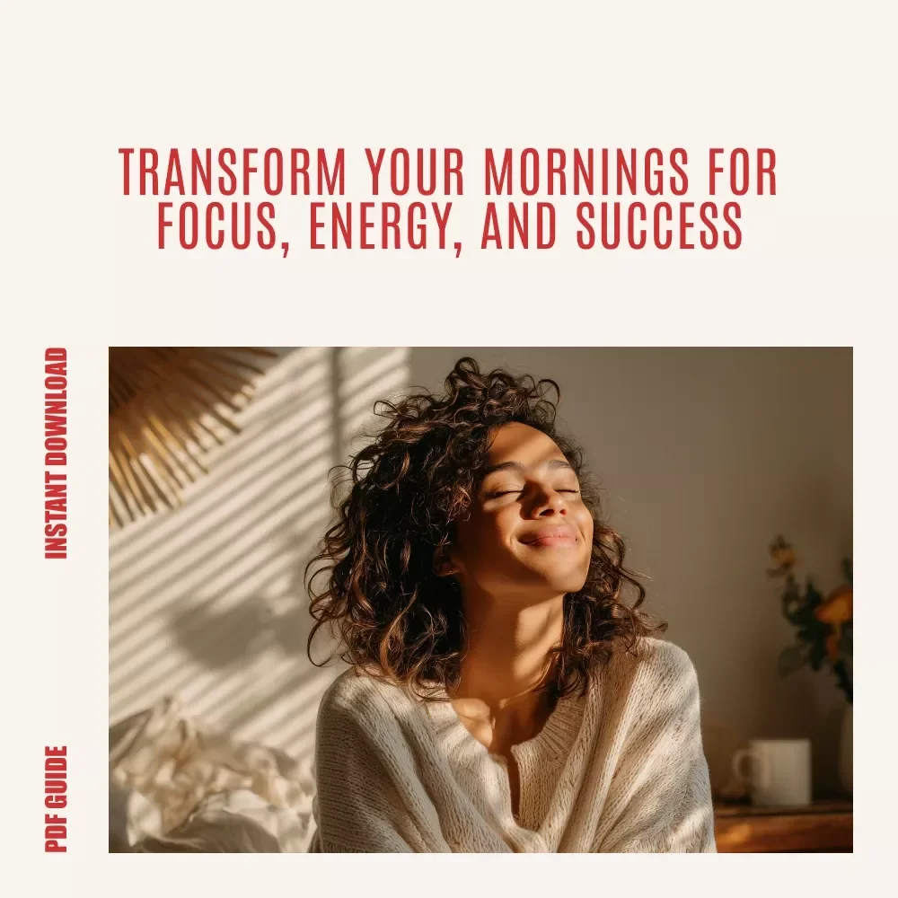 Rise with Purpose: Designing a Morning Routine That Works for You – A Practical Guide to Building a Productive Morning Routine