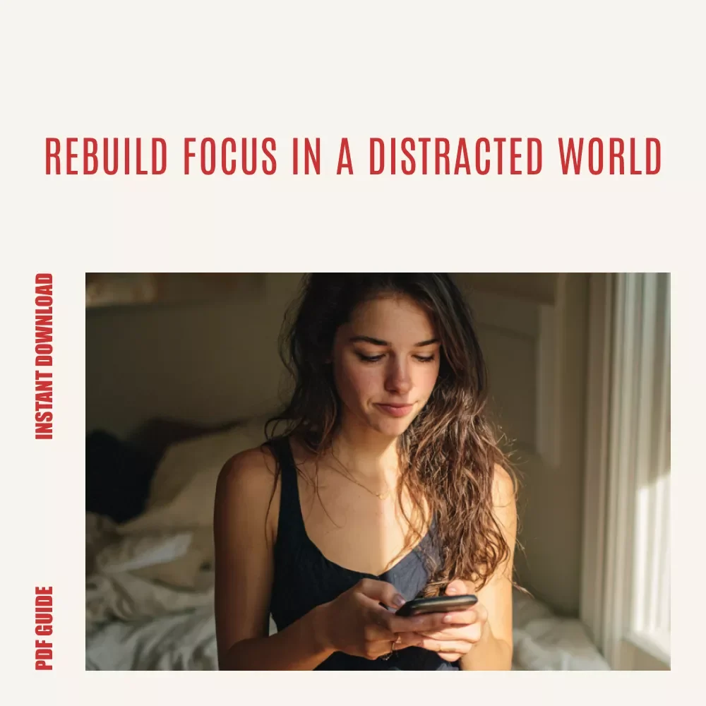 From Scroll to Focus: Reclaiming Your Mind in the Age of TikTok Brain | Focus, Attention Reset & Strategies to Combat 