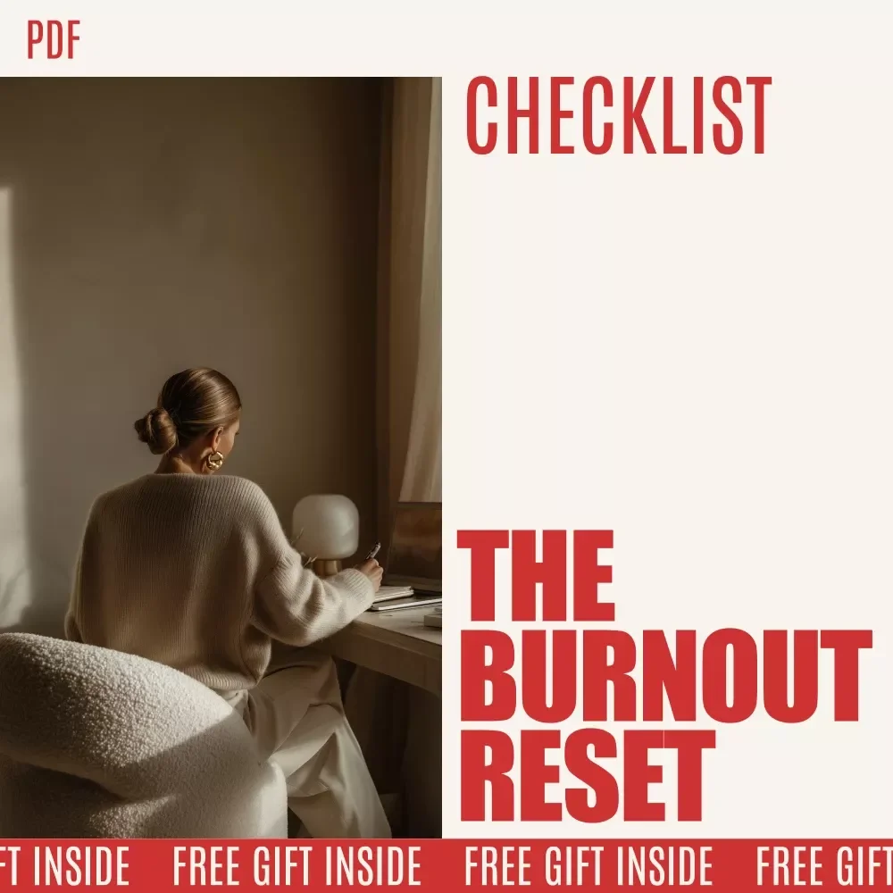 The Burnout Reset Playbook: Your Step-by-Step Checklist for Overcoming Stress and Restoring Balance