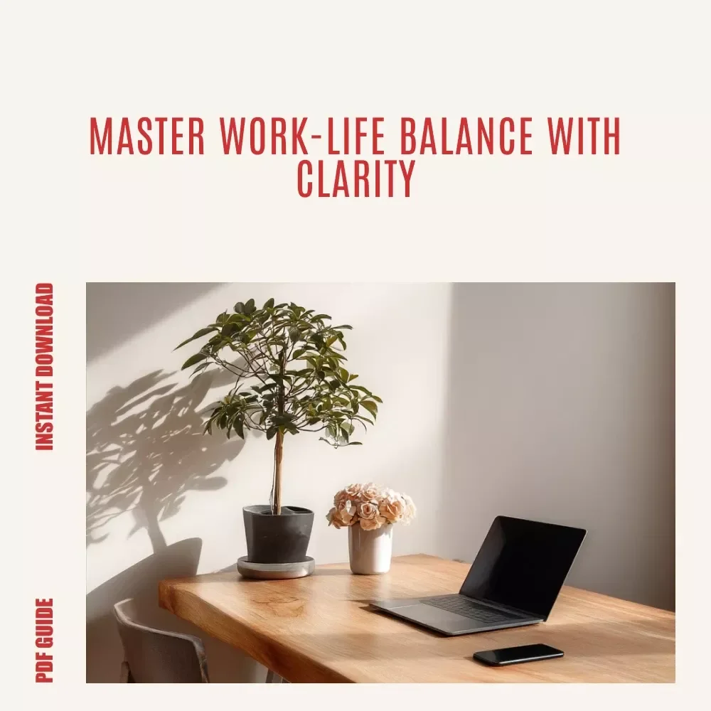 Balance Unlocked: Mastering Work and Life Harmony in a Busy World | Ebook Guide on how to achieve work life balance for Professionals & Entrepreneurs