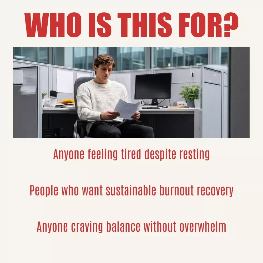 The Ultimate Rest & Recharge Checklist: 7 Steps to Beat Burnout Like a Pro | Digital Self-Care Checklist Based on 7 Types of Rest to Avoid Burnout