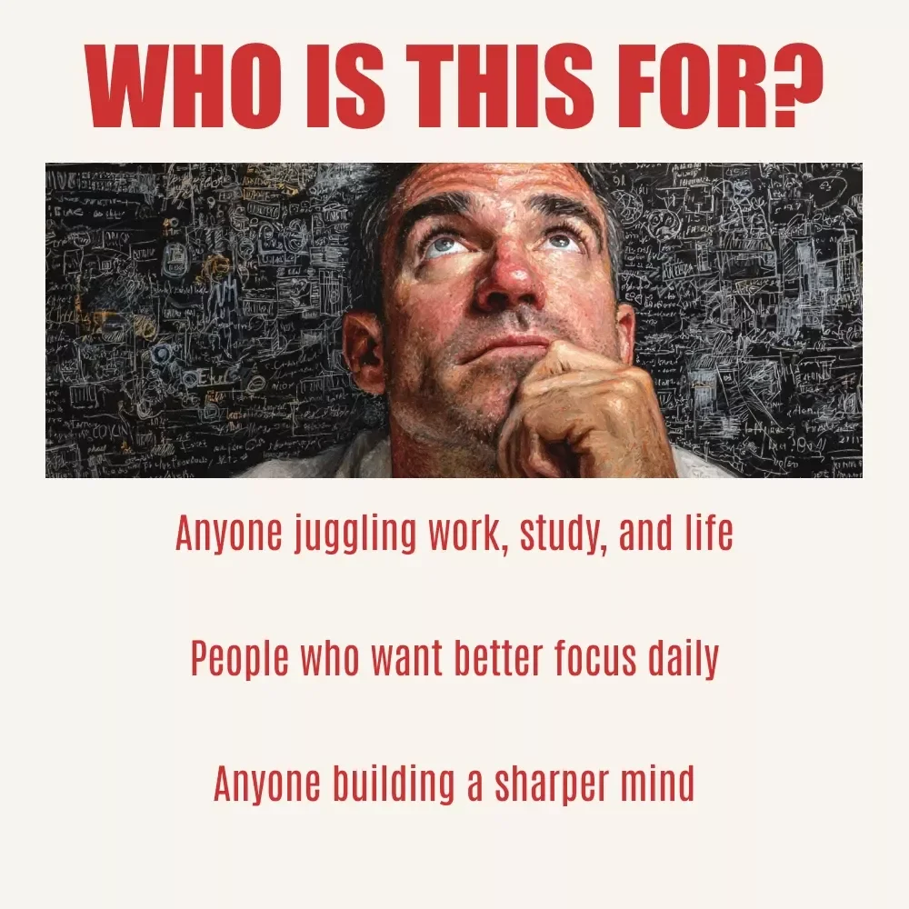 Sharp Mind: Mastering Focus & Memory for Everyday Success | How to Improve Focus and Memory Guide | Digital Download for Productivity, Learning & Mental Clarity