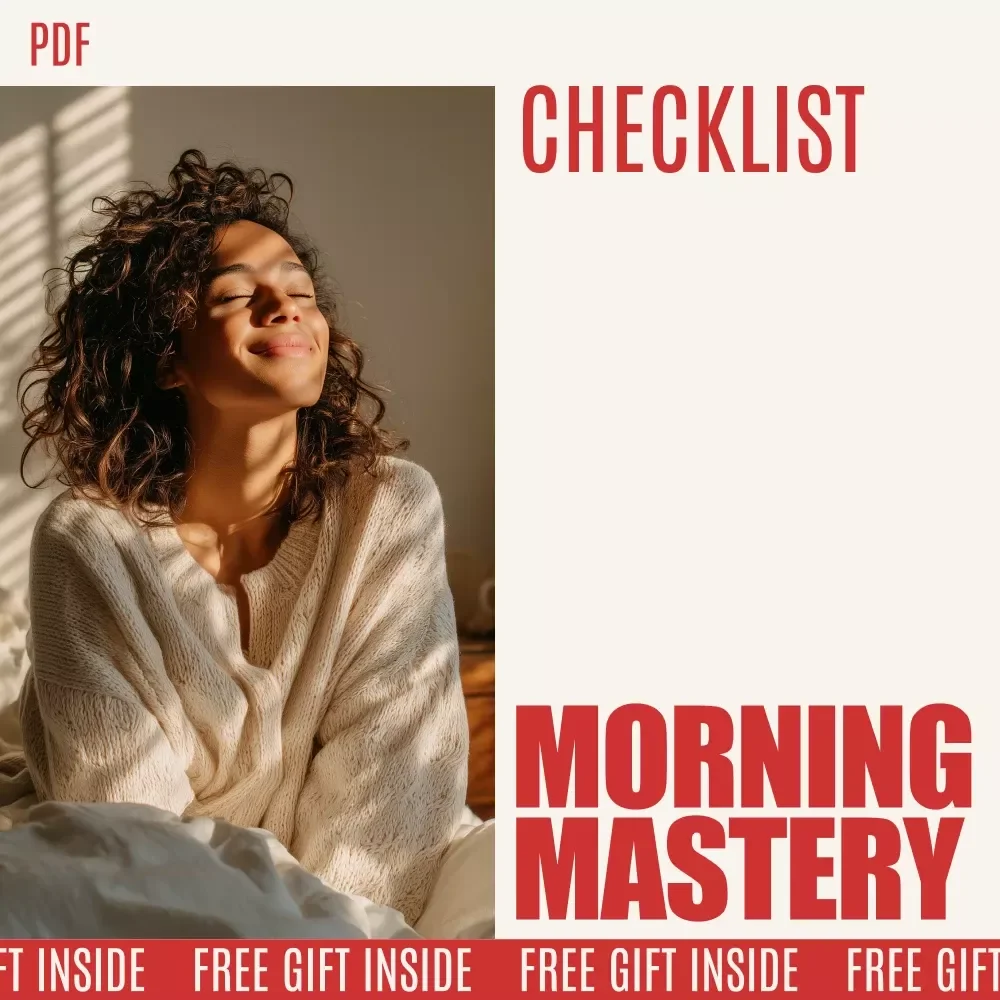 Morning Mastery Checklist: Start Your Day Focused & Fired Up - Daily Productivity Guide