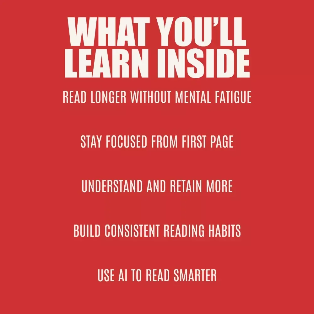 Read Smart: Mastering Focus and Enjoyment in Every Page | A Practical Guide on how to focus on reading, Build Better Reading Habits, and Stay Engaged