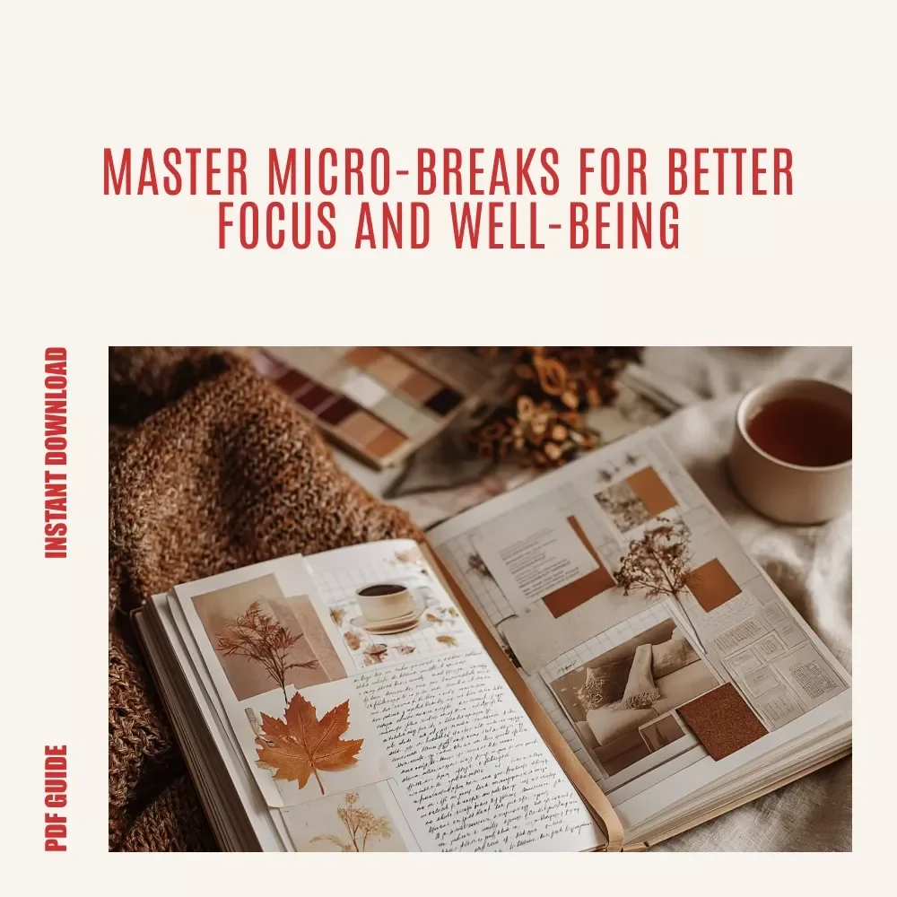 Screen-Free Seconds: Mastering Micro-Break Digital Detoxes - A Guide to Reclaiming Your Focus & Energy