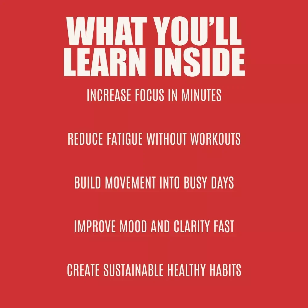 Micro-Movement Magic: Quick Walks & Energy-Boosting Breaks – A Practical Guide with Quick Walks or Movement Ideas for Micro-Breaks to Boost Focus, Energy, and Daily Productivity
