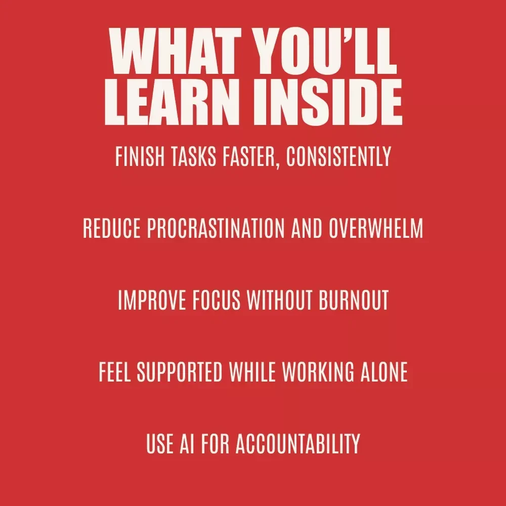 Double Your Focus: The Power of Body Doubling for Productivity & Presence | Ebook Guide Explaining What is Body Doubling for Focus, ADHD & Remote Work