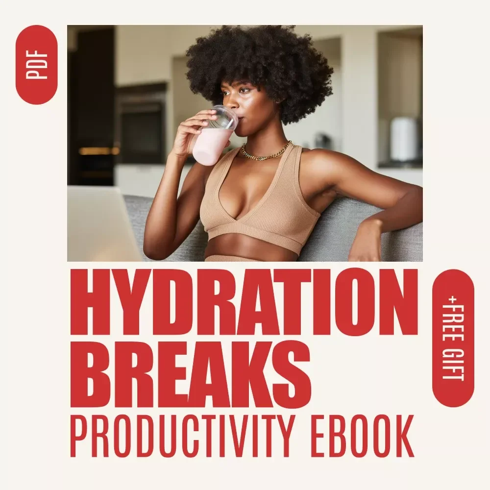Hydration Breaks: Unlock Laser Focus with Every Sip | Focus & Productivity Ebook | hydration breaks: how water boosts focus