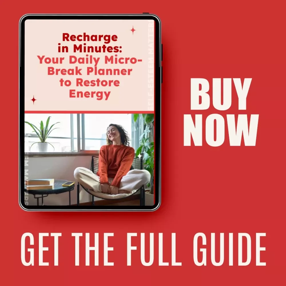 Recharge in Minutes: Your Daily Micro-Break Planner to Restore Energy - The Ultimate Guide for Boosting Focus and Vitality