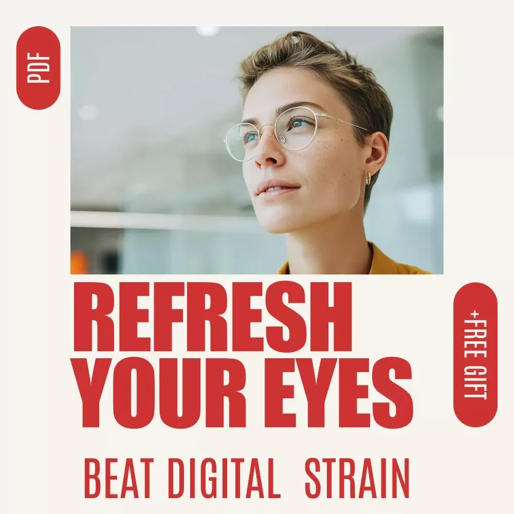 Refresh Your Eyes: Simple Exercises to Beat Digital Eye Strain | Digital Guide with Eye Exercises to Reduce Digital Eye Strain for Screen Users, Remote Workers & Students