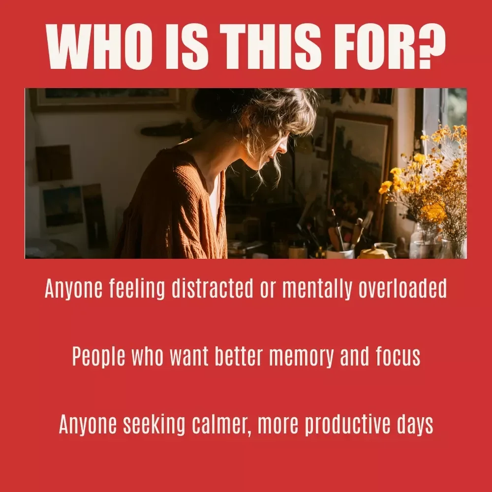 One Thing at a Time: Boost Your Memory with Focused Action – Focus & Memory Improvement Guide, Single-Tasking Productivity eBook, Digital Download