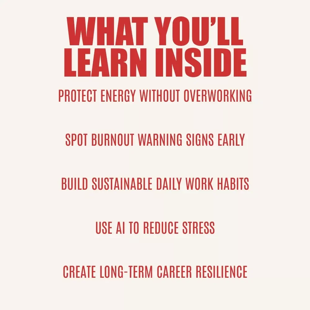 Burnout-Proof: Smart Strategies to Thrive at Work Without Losing Your Spark | Digital Guide for Avoiding Burnout at Work, Productivity, Stress Recovery & Career Resilience