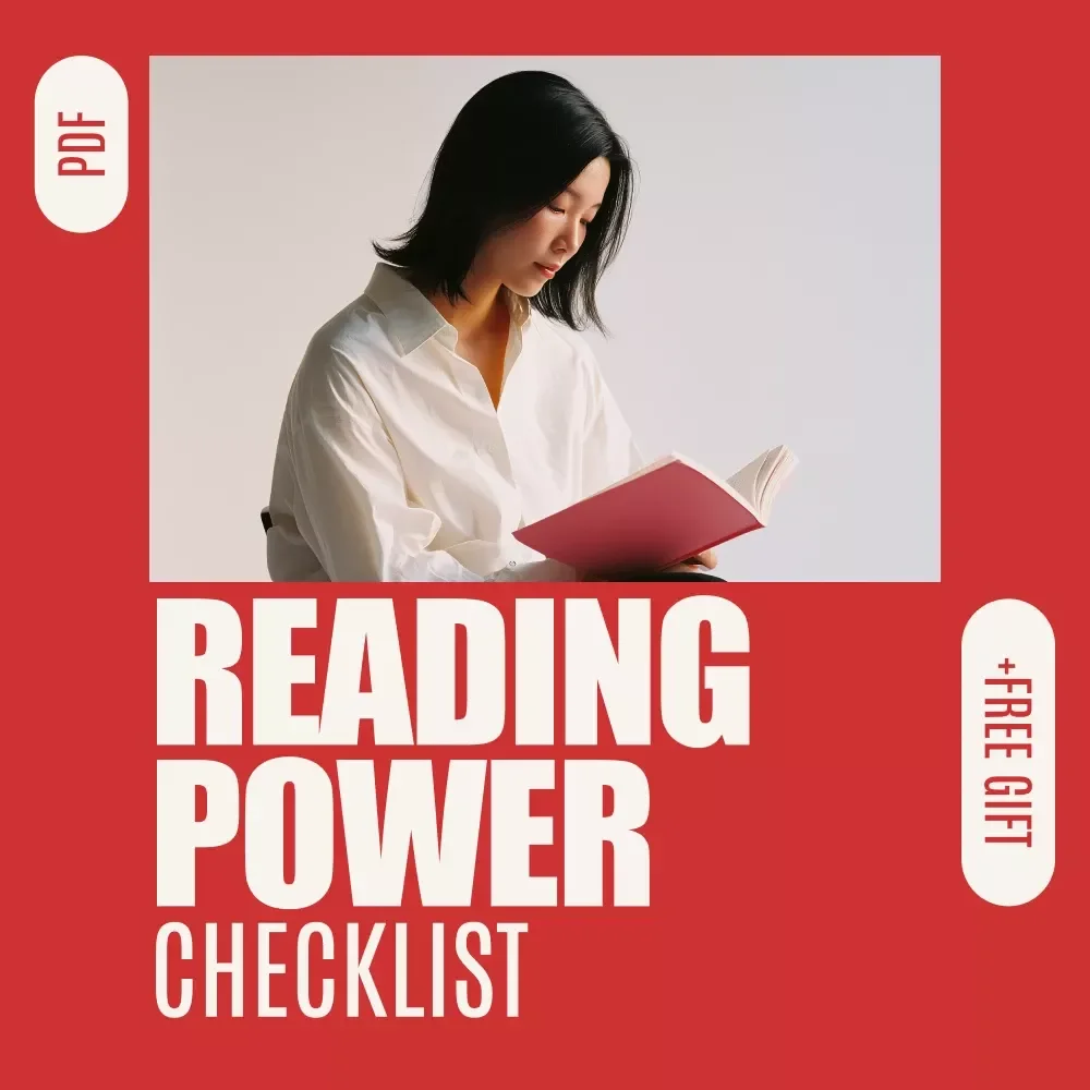 Focus & Flow: Your Ultimate Reading Power Checklist – Digital Download Guide on How to Focus on Reading, Build Deep Focus, Improve Comprehension & Read Consistently