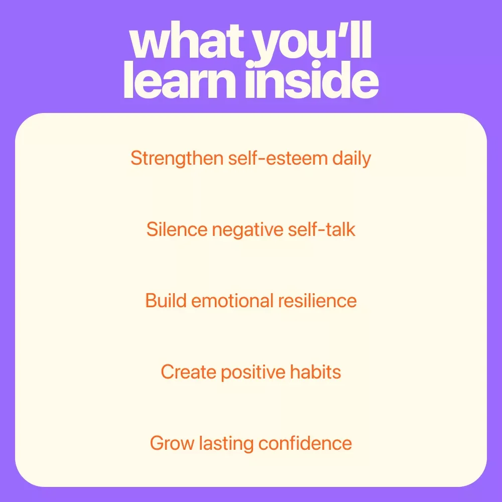Boost Your Shine: 5 Simple Steps to Skyrocket Your Self-Esteem – Digital Confidence Guide Featuring 5 things to boost your self esteem