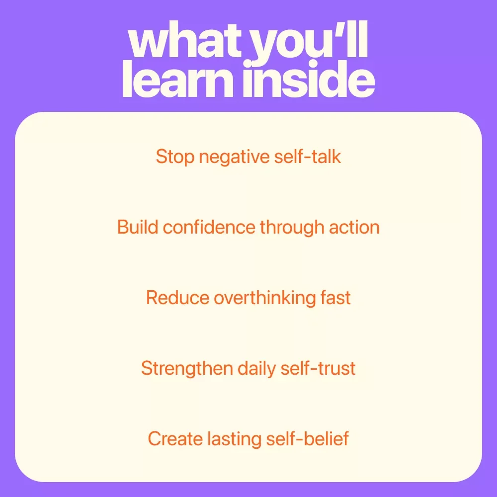 Quiet the Inner Critic: A Practical Guide to Beating Self-Doubt | Confidence Building Guide | Tips for Overcoming Self-Doubt | Personal Growth Digital Download