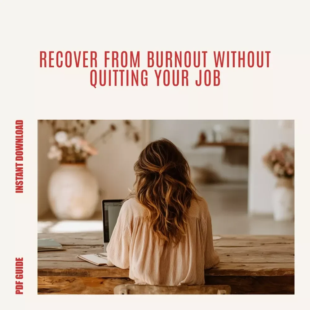 Burnout Reset: How to Recover Without Walking Away From Your Job - A Digital Guide to Prevent and Overcome Burnout with Practical Strategies