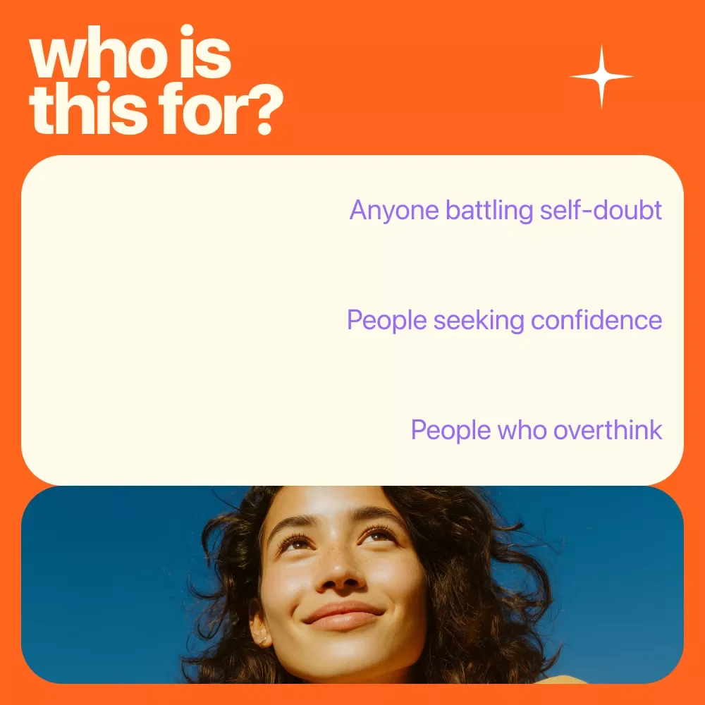 Checklist: 8 Steps to Silence Self-Doubt and Own Your Power | Confidence Builder Printable | Tips for Overcoming Self-Doubt