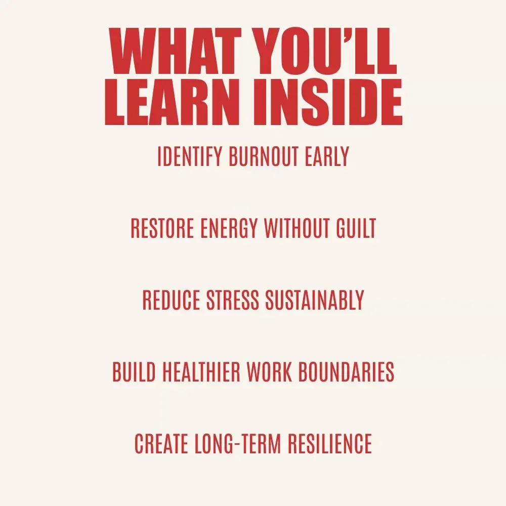 Burn Bright, Not Out: A Practical Guide to Beating Stress Burnout Syndrome | Digital Ebook for Stress Relief, Burnout Recovery, Work-Life Balance