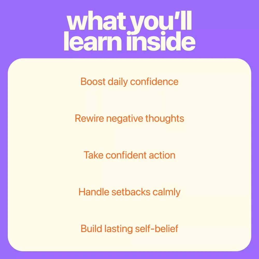 Confident You: Fun & Practical Activities to Boost Self-Belief | Printable Guide with Self Confidence Building Activities for Daily Growth