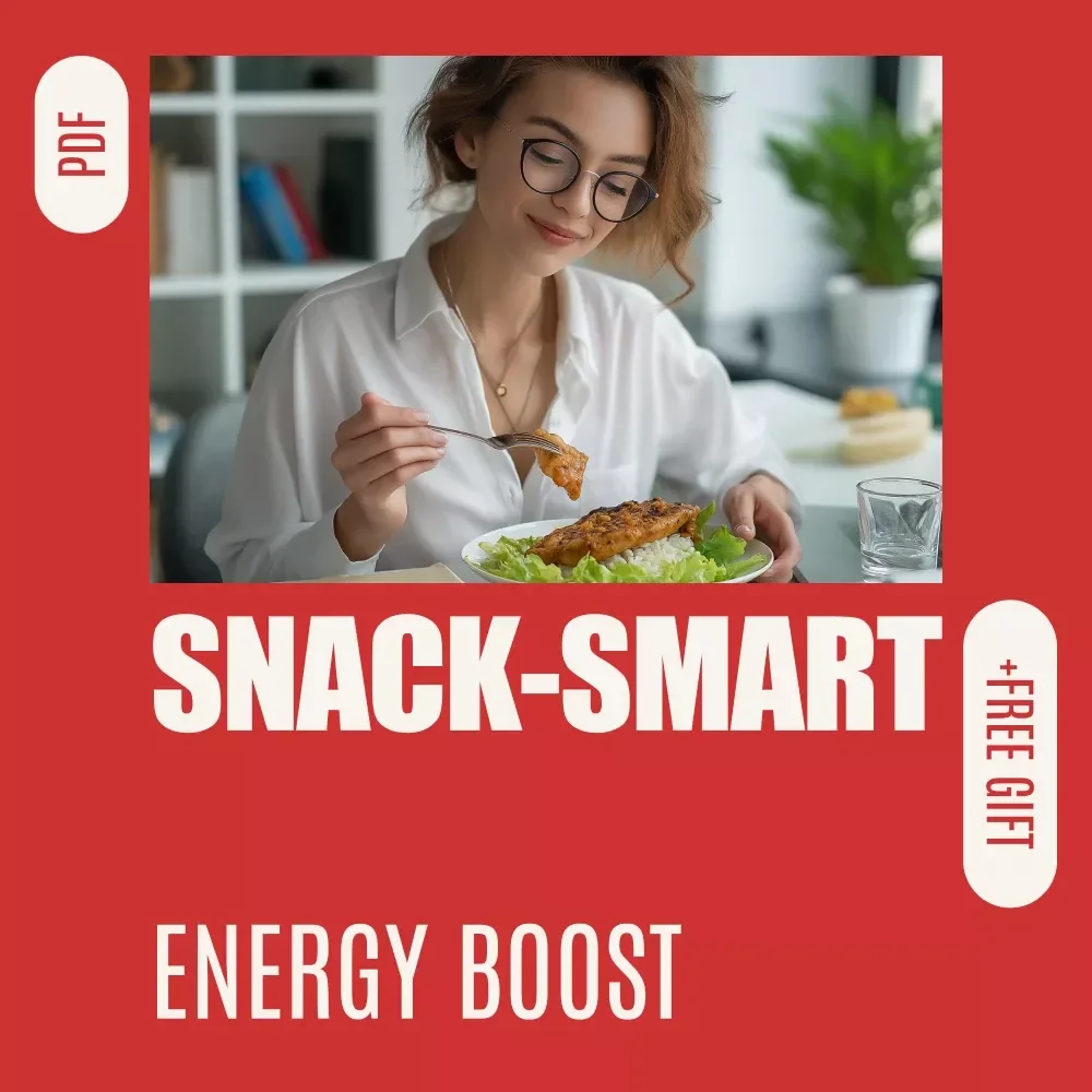 The Snack-Smart Energy Boost Checklist | Healthy Snacks for Micro-Break Energy Boosts | Printable Productivity & Focus Checklist