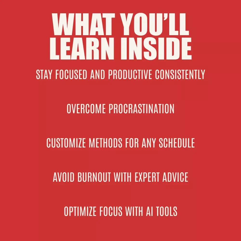 Pomodoro Power: Master Focus, Beat Procrastination, and Supercharge Productivity - The Ultimate Digital Guide