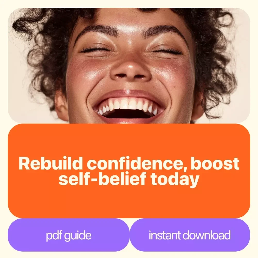 Confidence Reset: Your Step-by-Step Guide to Rebuilding Self-Belief - Digital Download for Boosting Confidence