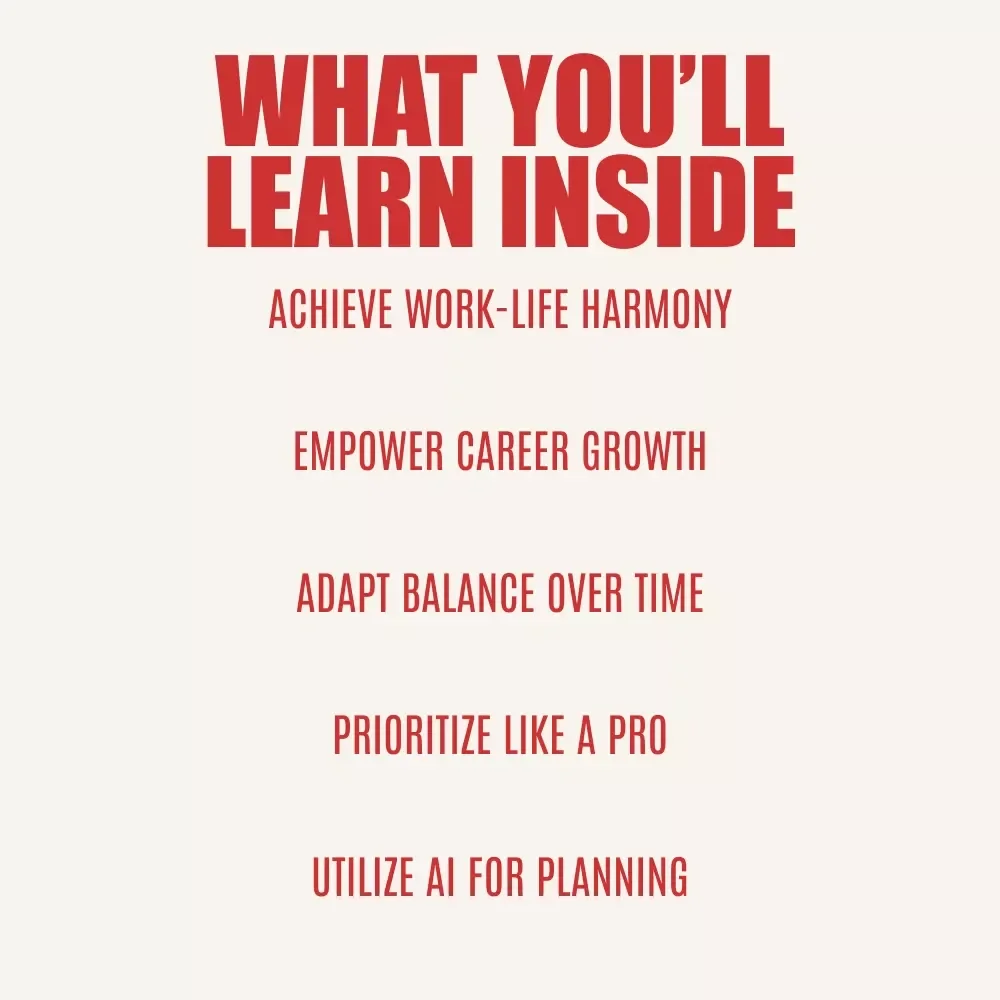 Harmony in Motion: A Modern Woman’s Guide to Work-Life Balance - Digital Download Guide for Female Work-Life Balance