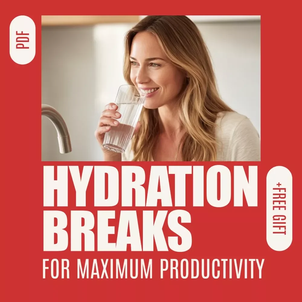 Sip & Focus: Mastering Hydration Breaks for Maximum Productivity – Digital eBook Guide on How to Focus, Build Better Work Breaks & Boost Daily Concentration