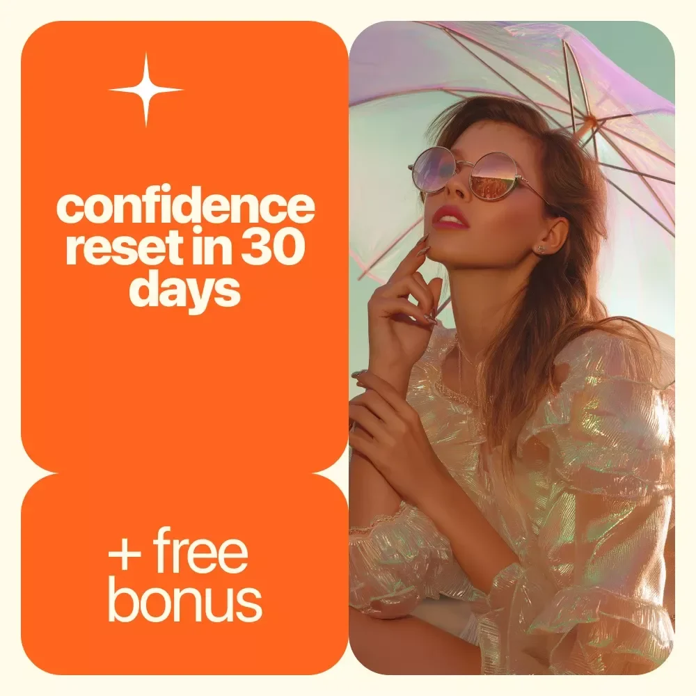 Confidence Reset in 30 Days – The Fun & Fearless Checklist | How to Overcome Low Self Esteem from Childhood Digital Guide