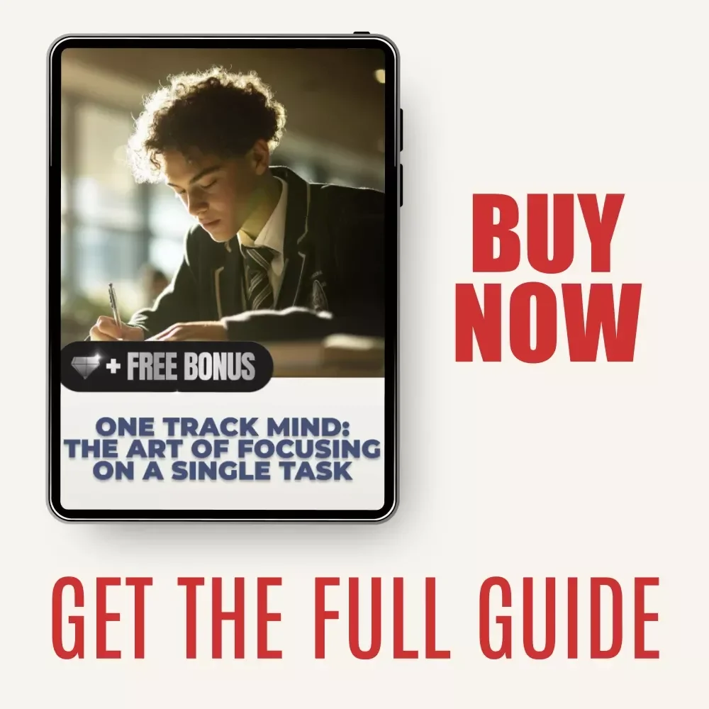 One Track Mind: The Art of Focusing on a Single Task – Practical Guide on How to Focus on One Task at a Time, Deep Work & Productivity Reset