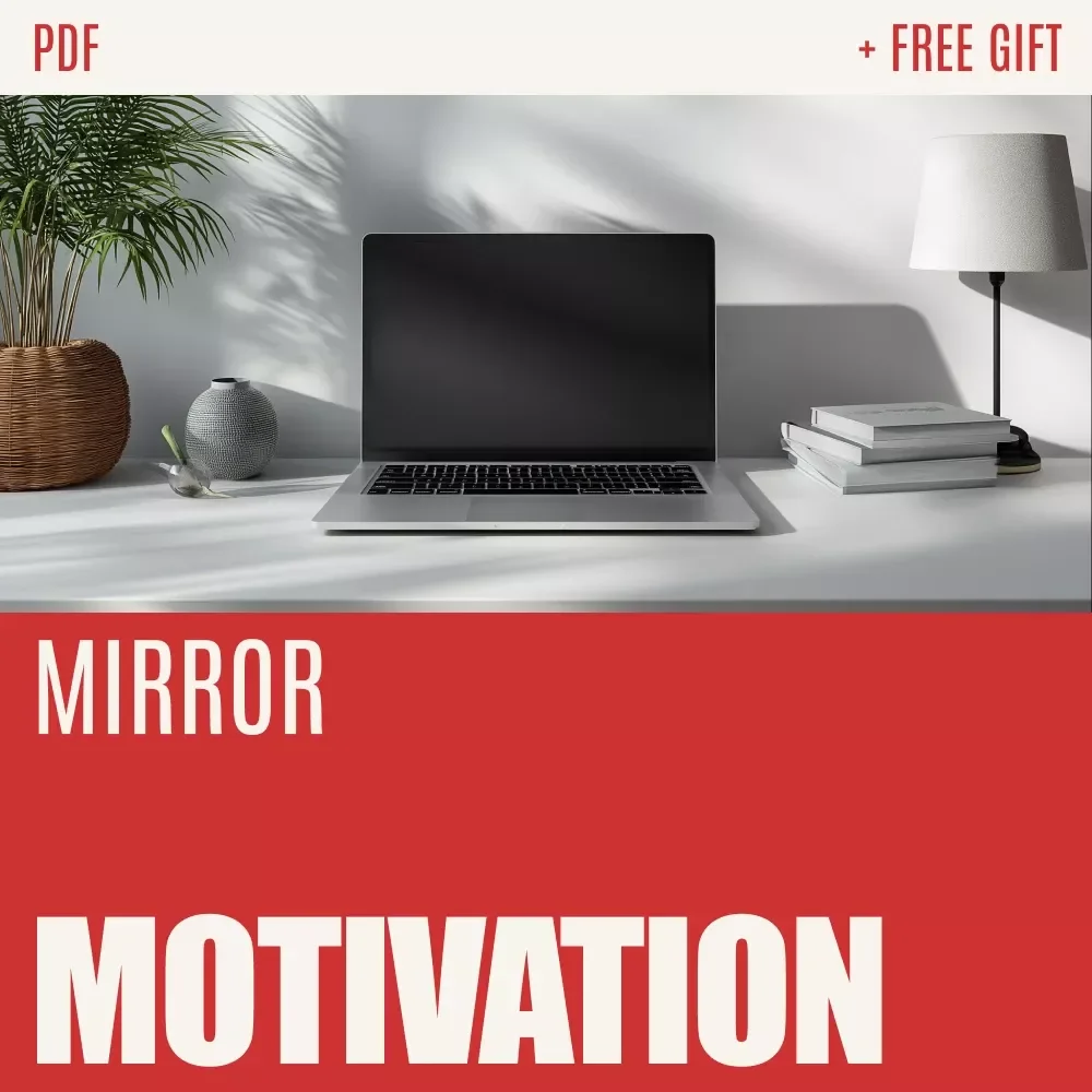 Mirror Motivation: How to Hack Productivity Using Your Reflection – Smart Focus Guide for how to use a mirror as a DIY body doubling trick