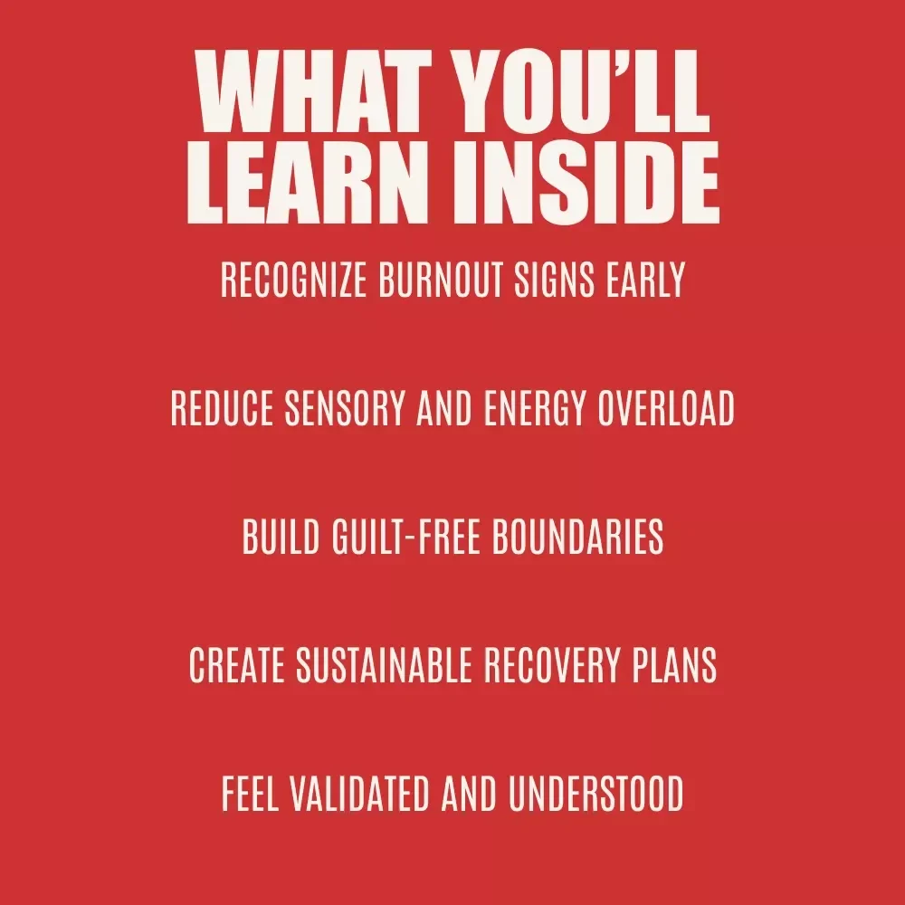 When the World Feels Too Loud: Understanding Autistic Burnout | A Compassionate Guide Answering What Does Autistic Burnout Feel Like | Neurodivergent Support, Recovery Strategies, Digital Download