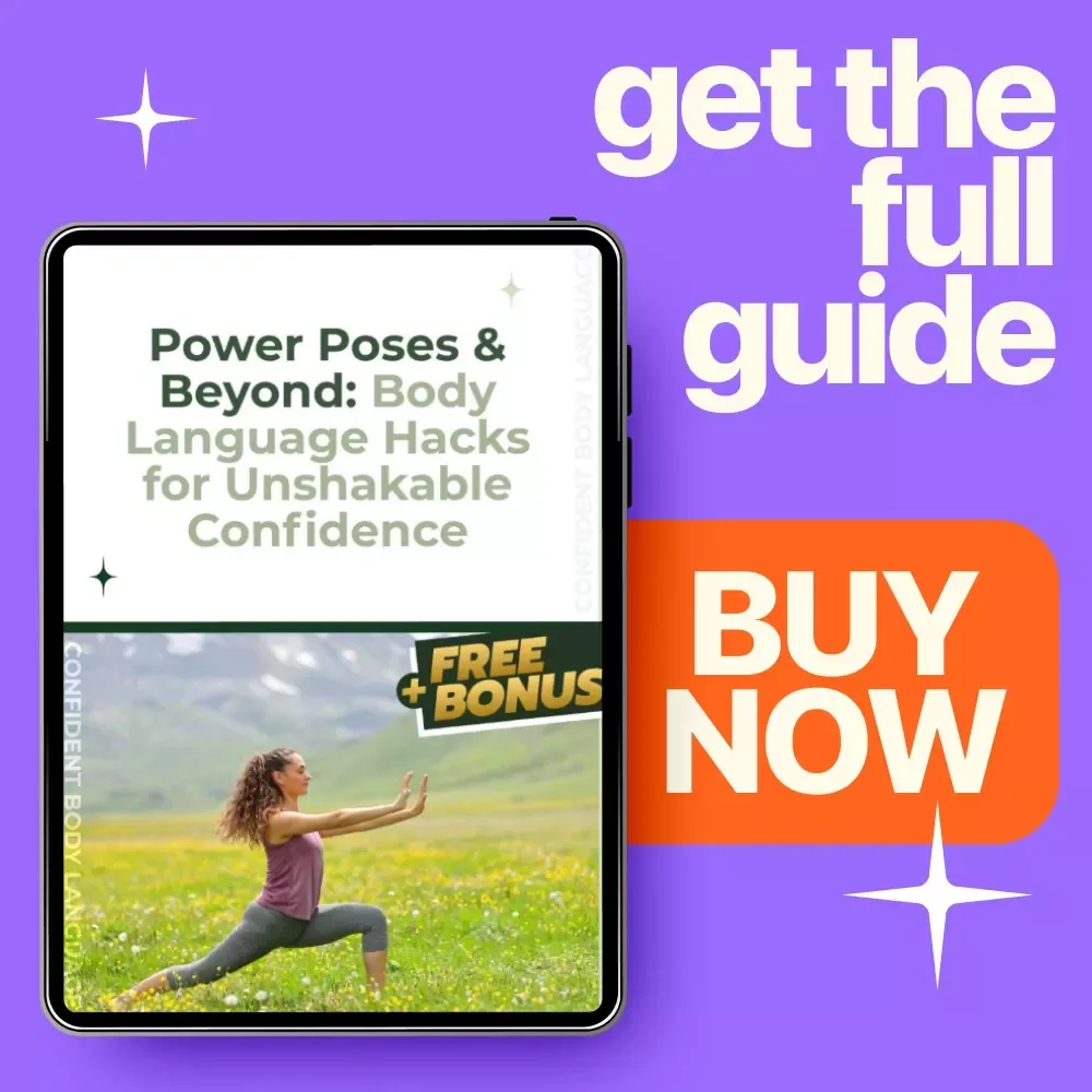 Power Poses & Beyond: Body Language Hacks for Unshakable Confidence - eBook & Digital Download Guide