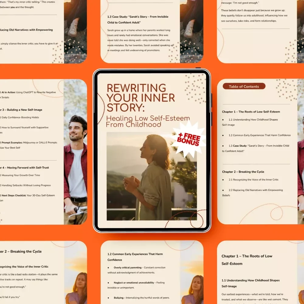 Rewriting Your Inner Story: Healing Low Self-Esteem from Childhood – A Practical Guide on How to Overcome Low Self Esteem from Childhood, Build Confidence, and Create Lasting Self-Worth