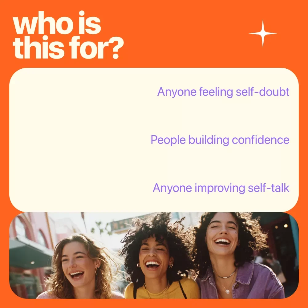 Your Confidence Kickstart Checklist: Crush Self-Doubt with Affirmations – Digital Confidence Checklist for Mindset Growth & Using affirmations to overcome self-doubt