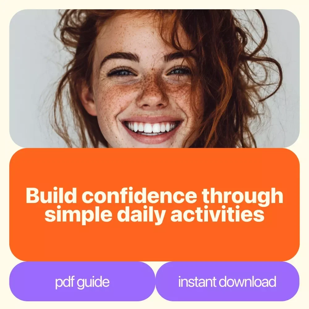 Confident You: Fun & Practical Activities to Boost Self-Belief | Printable Guide with Self Confidence Building Activities for Daily Growth