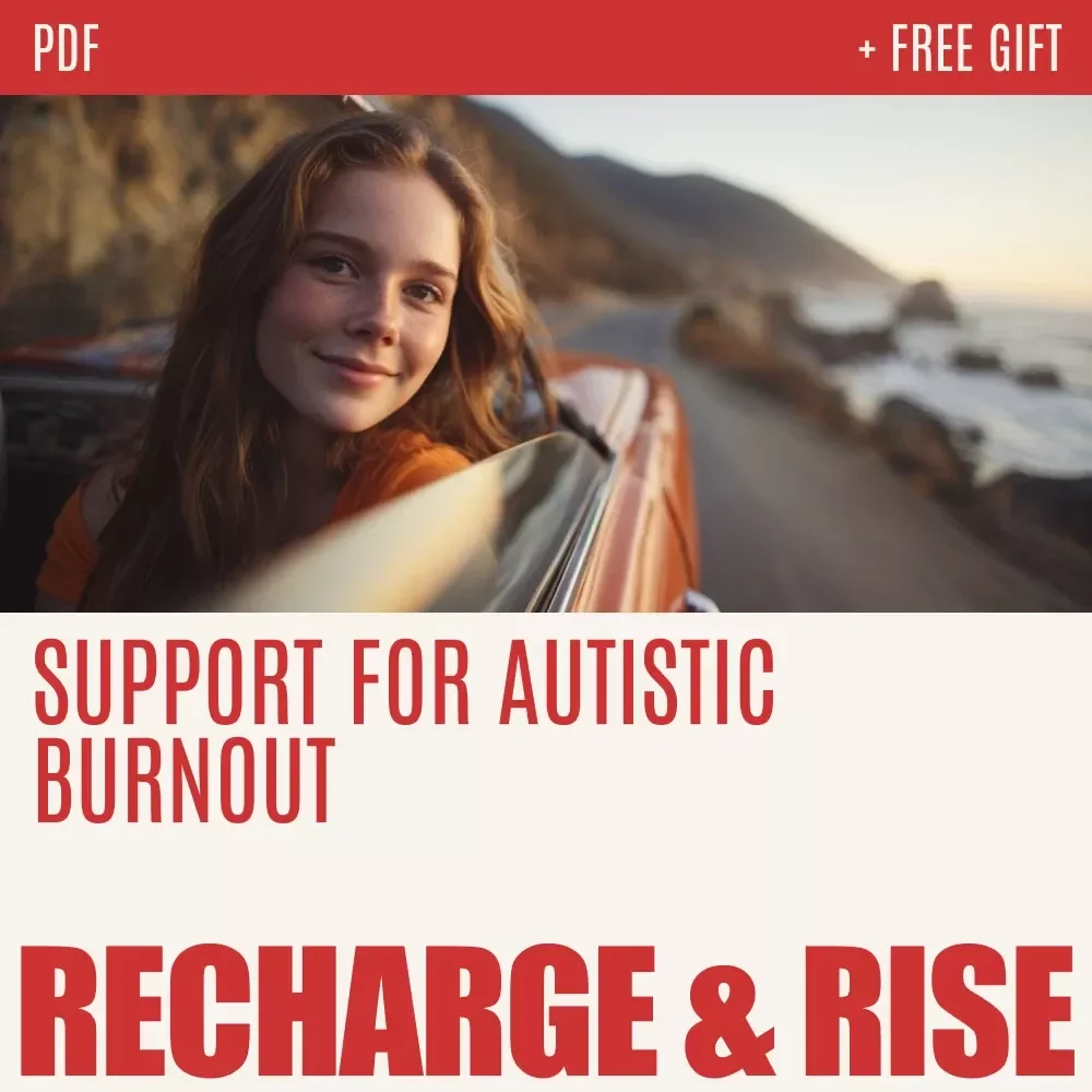 The “Recharge & Rise” Autistic Burnout Survival Checklist | Digital Download | Gentle Self-Care Guide Answering What Does Autistic Burnout Feel Like | Neurodivergent Energy & Recovery Tool