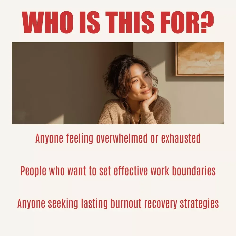 The Burnout Reset Playbook: Your Step-by-Step Checklist for Overcoming Stress and Restoring Balance