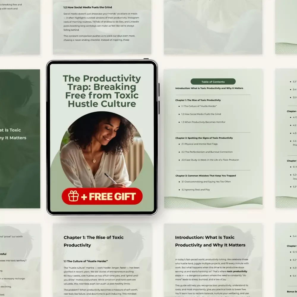 The Productivity Trap: Breaking Free from Toxic Hustle Culture - eBook for Overcoming Toxic Productivity