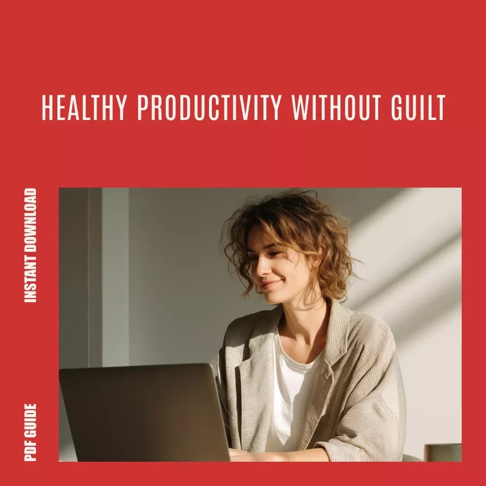Breaking Free from Toxic Productivity: Finding Balance Without Guilt | Practical Guide on how to stop toxic productivity, Build Healthy Routines & Redefine Success